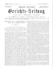 Allgemeine Österreichische Gerichtszeitung