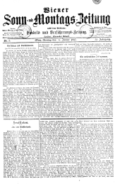 Wiener Sonn- und Montags-Zeitung