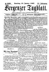 Bregenzer/Vorarlberger Tagblatt