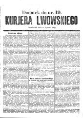 Kuryer Lwowski (Lemberger Courier)