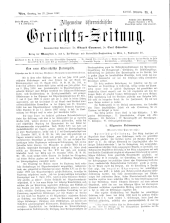 Allgemeine Österreichische Gerichtszeitung