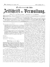 Österreichische Zeitschrift für Verwaltung