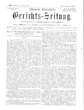 Allgemeine Österreichische Gerichtszeitung