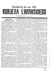 Kuryer Lwowski (Lemberger Courier)