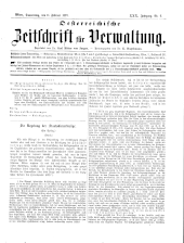 Österreichische Zeitschrift für Verwaltung