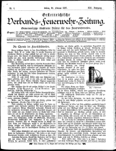 Österreichische Verbands-Feuerwehr-Zeitung