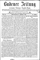 Badener Zeitung