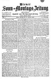 Wiener Sonn- und Montags-Zeitung