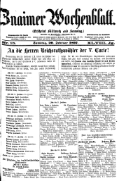 Znaimer Wochenblatt