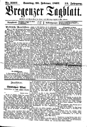 Bregenzer/Vorarlberger Tagblatt