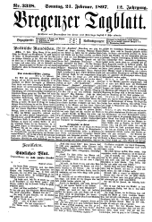 Bregenzer/Vorarlberger Tagblatt