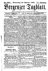 Bregenzer/Vorarlberger Tagblatt