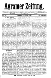 Agramer Zeitung