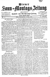 Wiener Sonn- und Montags-Zeitung