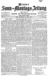 Wiener Sonn- und Montags-Zeitung