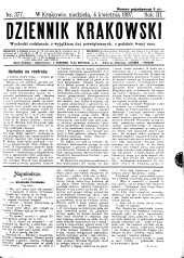 Krakauer Tagblatt