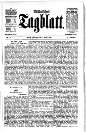 Mährisches Tagblatt