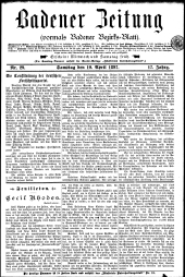 Badener Zeitung