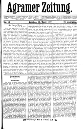 Agramer Zeitung