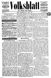 Volksblatt für Stadt und Land