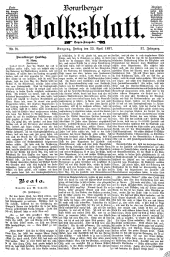 Vorarlberger Volksblatt