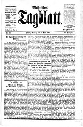 Mährisches Tagblatt