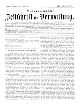 Österreichische Zeitschrift für Verwaltung