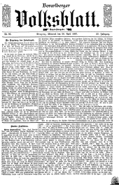 Vorarlberger Volksblatt