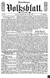 Vorarlberger Volksblatt