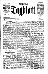 Mährisches Tagblatt