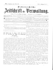 Österreichische Zeitschrift für Verwaltung