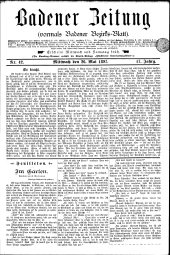 Badener Zeitung