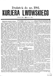 Kuryer Lwowski (Lemberger Courier)