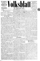 Volksblatt für Stadt und Land