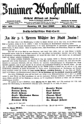 Znaimer Wochenblatt