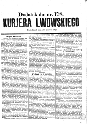 Kuryer Lwowski (Lemberger Courier)