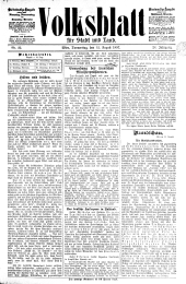 Volksblatt für Stadt und Land