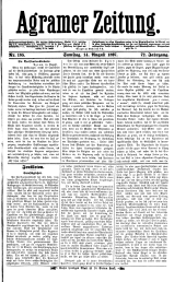 Agramer Zeitung