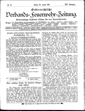 Österreichische Verbands-Feuerwehr-Zeitung