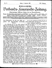 Österreichische Verbands-Feuerwehr-Zeitung