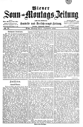 Wiener Sonn- und Montags-Zeitung