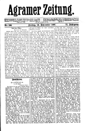 Agramer Zeitung