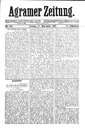 Agramer Zeitung