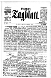 Mährisches Tagblatt