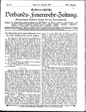 Österreichische Verbands-Feuerwehr-Zeitung