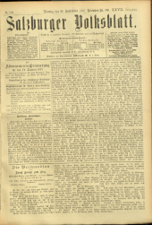 Salzburger Volksblatt: unabh. Tageszeitung f. Stadt u. Land Salzburg