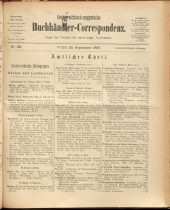 Oesterreichische Buchhändler-Correspondenz