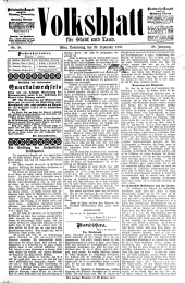 Volksblatt für Stadt und Land