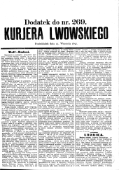 Kuryer Lwowski (Lemberger Courier)