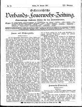 Österreichische Verbands-Feuerwehr-Zeitung